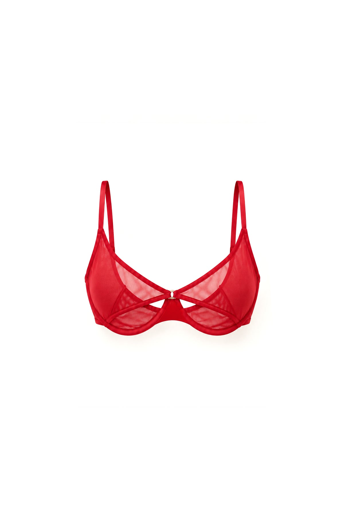 sutiã tule vermelho 𝒑𝒓𝒆́-𝒗𝒆𝒏𝒅𝒂