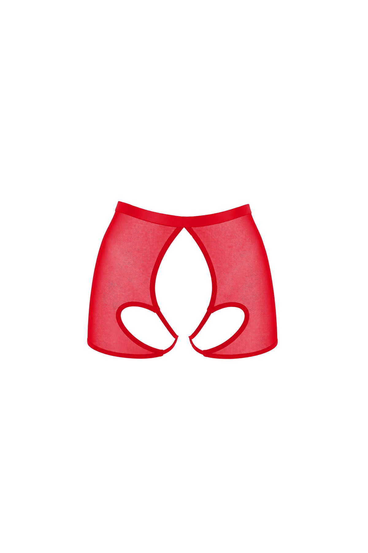 cinta liga tule vermelho