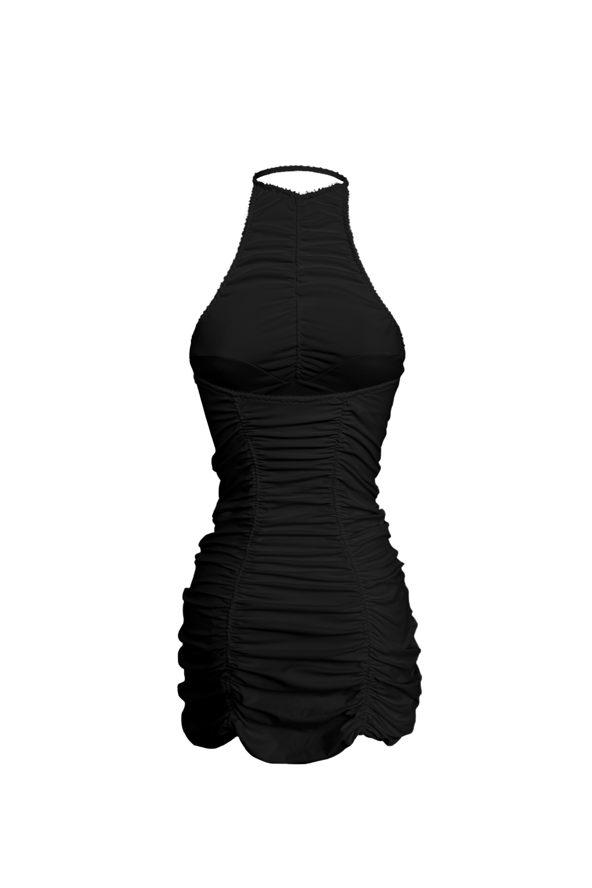 Cockroach Dress preto